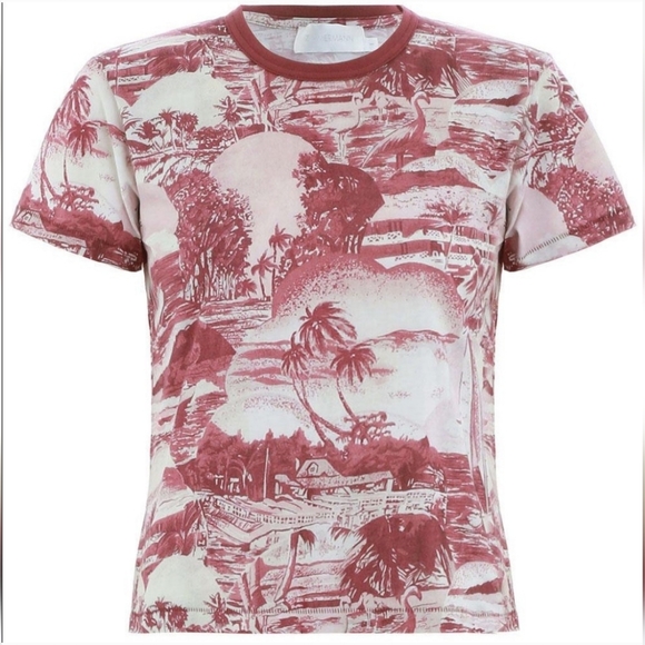 Zimmermann Tops - CLOSING - Zimmermann Kali Hawaiian TShirt 0